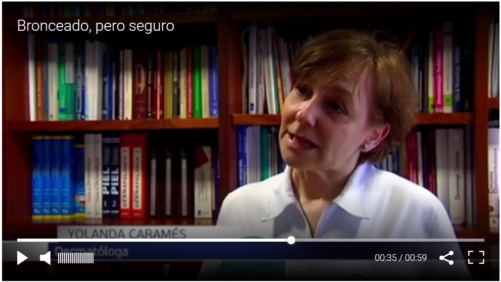 La Dra. Yolanda Caramés habla de fotoprotección en Telecinco